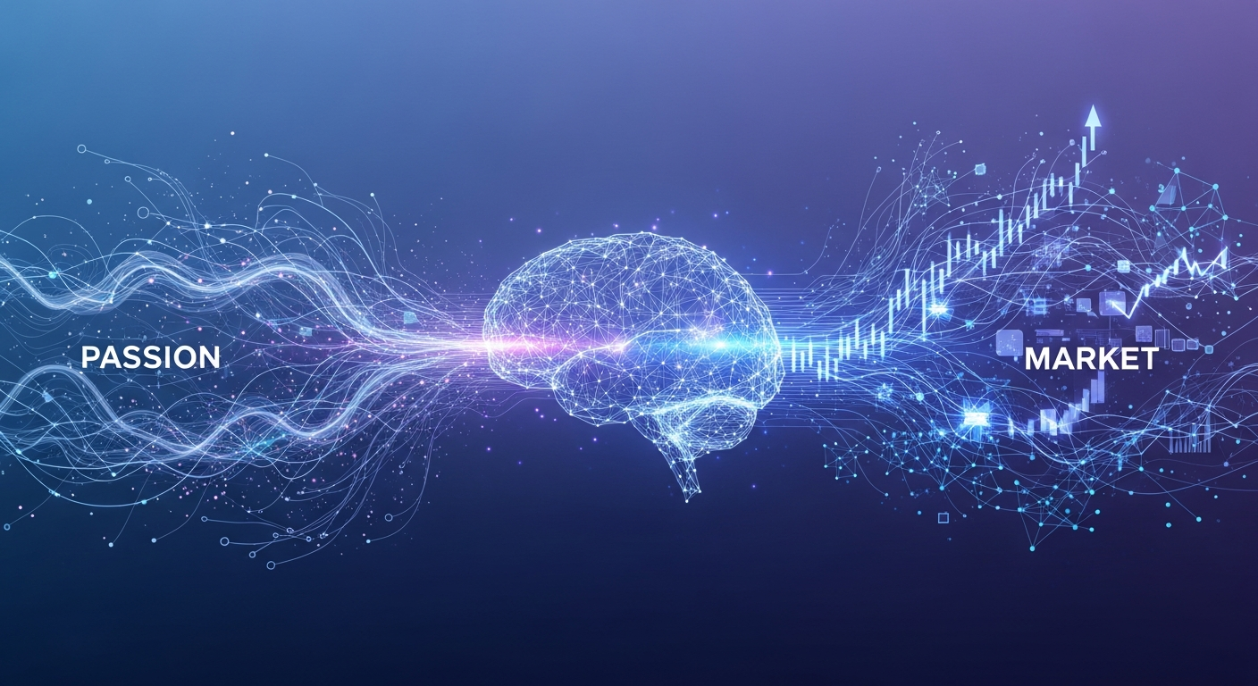 Ne suivez pas votre passion, suivez le marché : Comment trouver sa niche avec l'IA