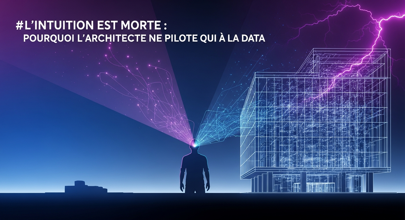 L'intuition est morte : Pourquoi l'Architecte ne pilote qu'à la Data