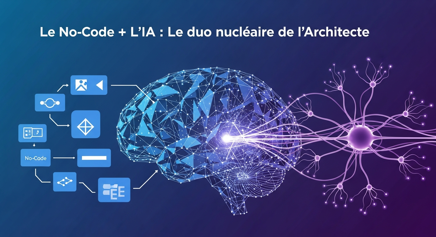 Le No-Code + L'IA : Le duo nucléaire de l'Architecte