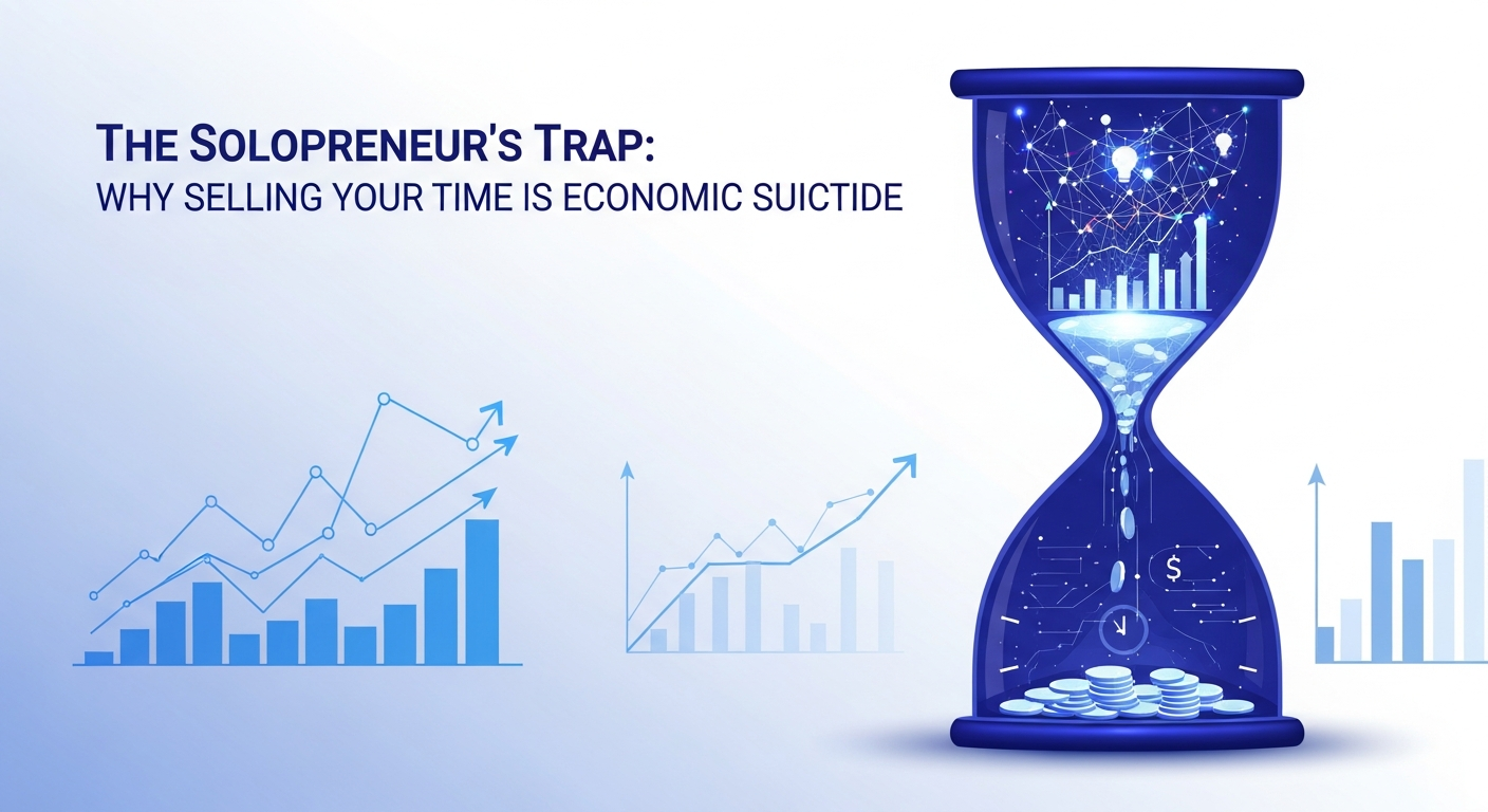 Le piège du Solopreneur : Pourquoi vendre votre temps est un suicide économique
