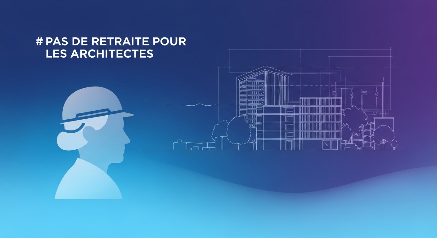 Il n'y aura pas de retraite (et c'est une bonne nouvelle pour les Architectes)