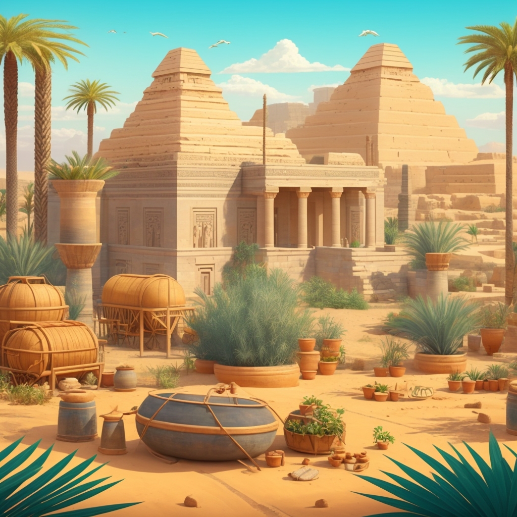 Quelles techniques agricoles ont permis la prospérité de l'Égypte ancienne ?
