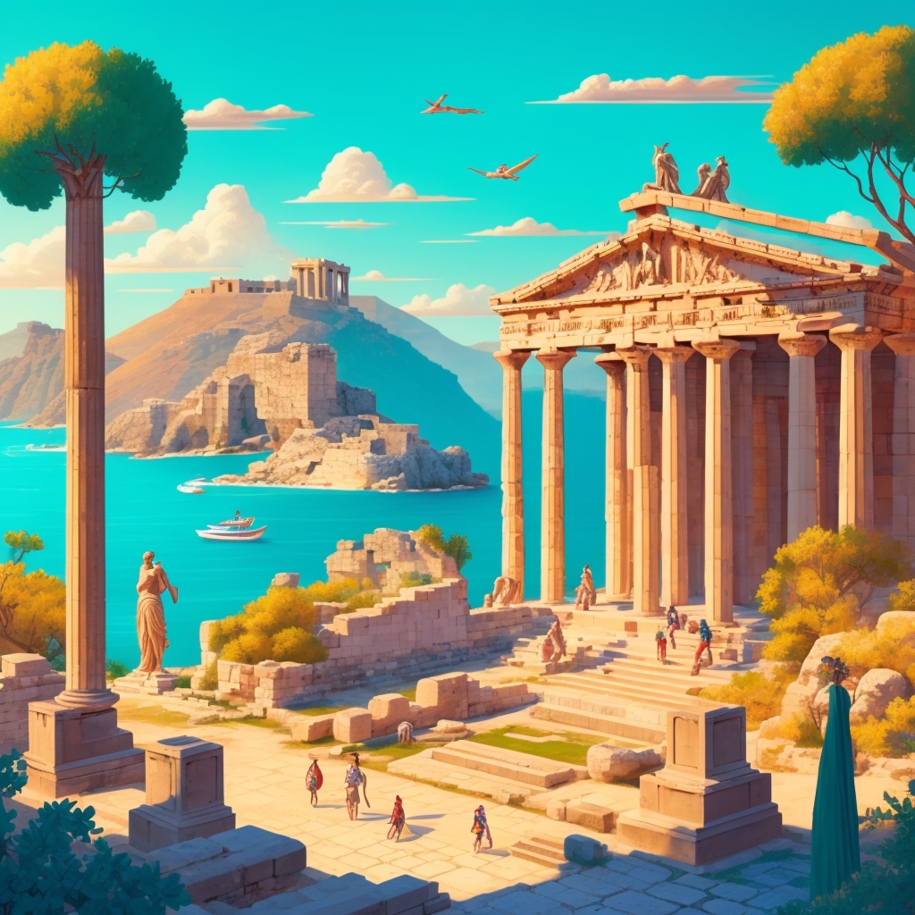 Illustration pour l'article: Quand et pourquoi les Jeux Olympiques ont-ils été créés dans la Grèce antique ?