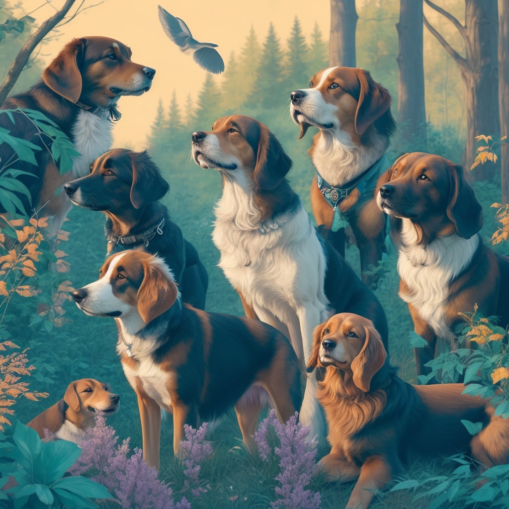 Understanding the Behavior of Hunting Dogs