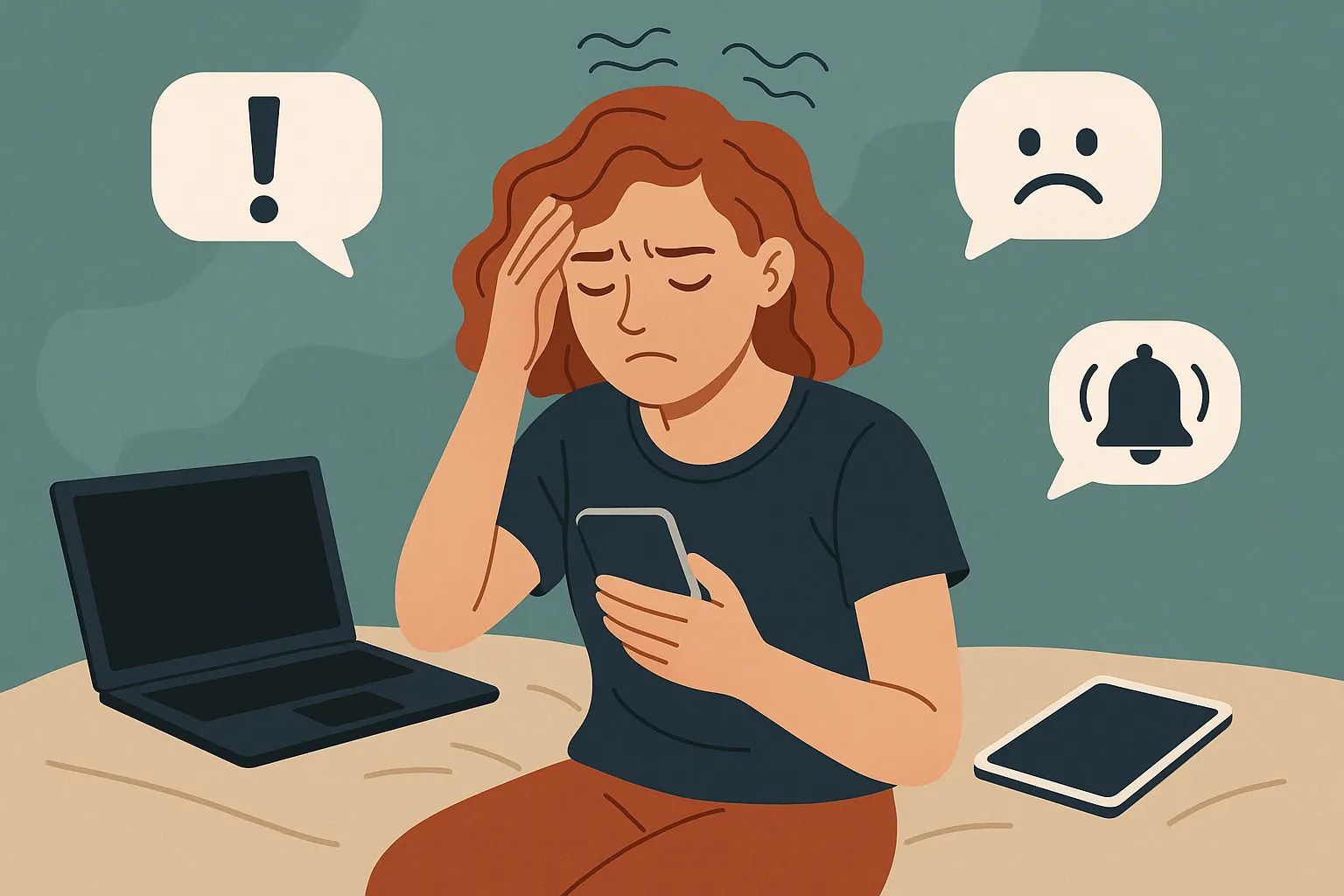 What are the signs indicating the need for a digital detox?