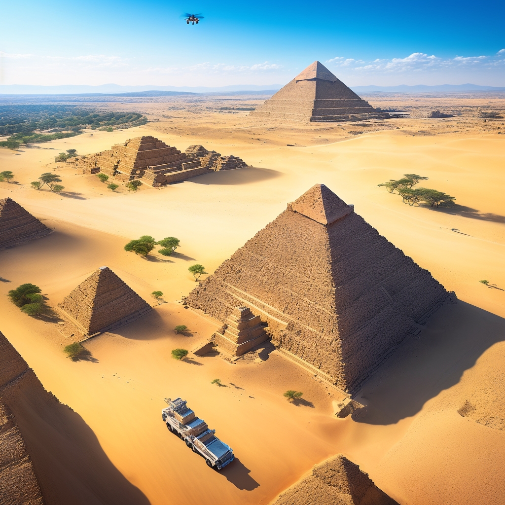 Advanced Drone Techniques for Pyramids in 2025