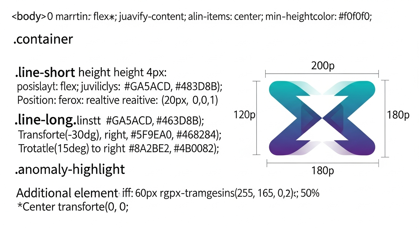 Visual enhancement Une visualisation abstraite et symbolique d'une courbe de taux qui s'inverse, montrant des lignes descendantes qui se croisent ou s'éloignent, représentant des taux courts devenant supérieurs aux taux longs. L'idée est de montrer une anomalie ou un changement.