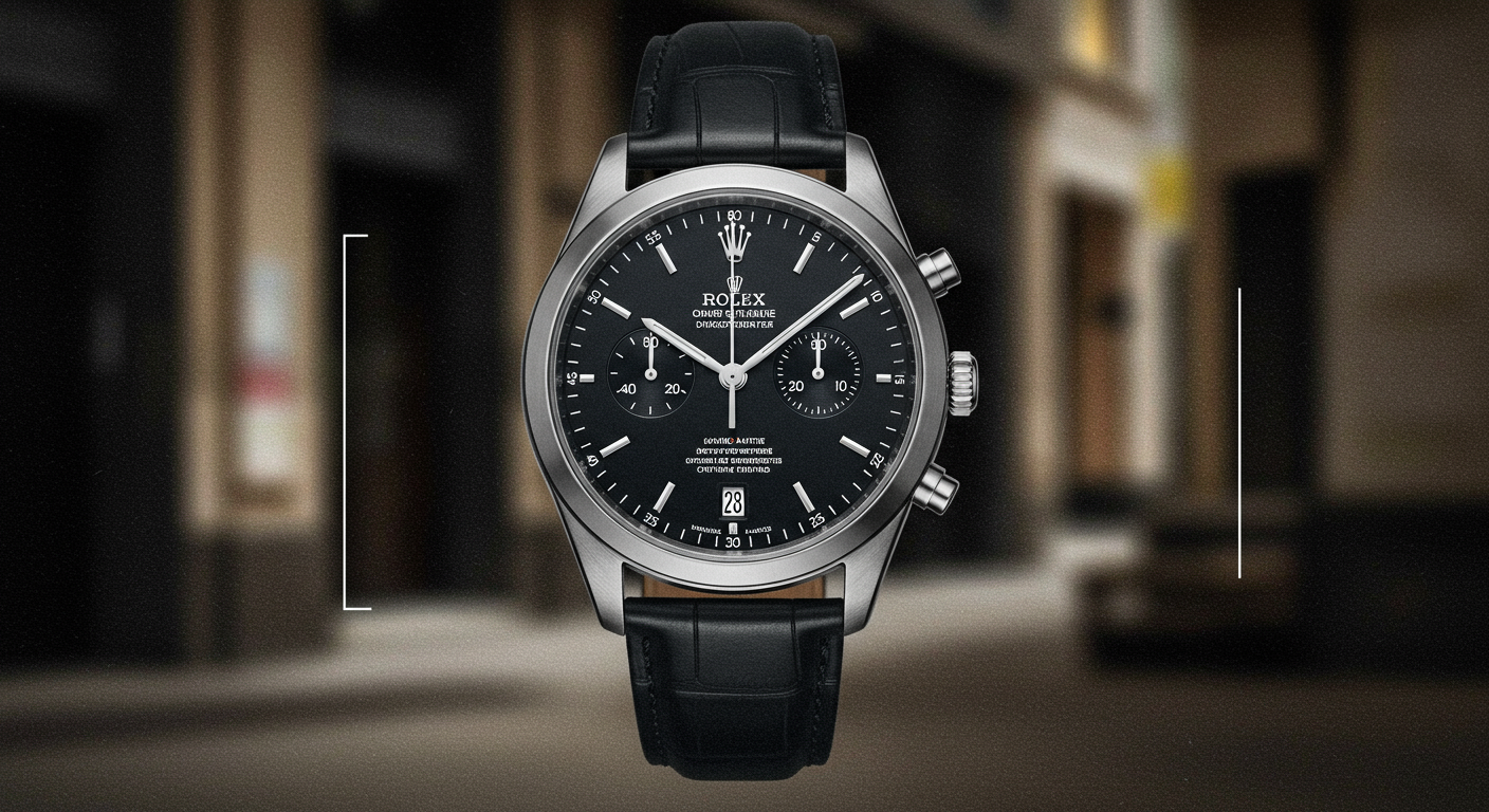 Visual enhancement Illustration pour la section: Pourquoi investir dans une montre de luxe pour homme est un choix stratégique (et comment bien le faire)