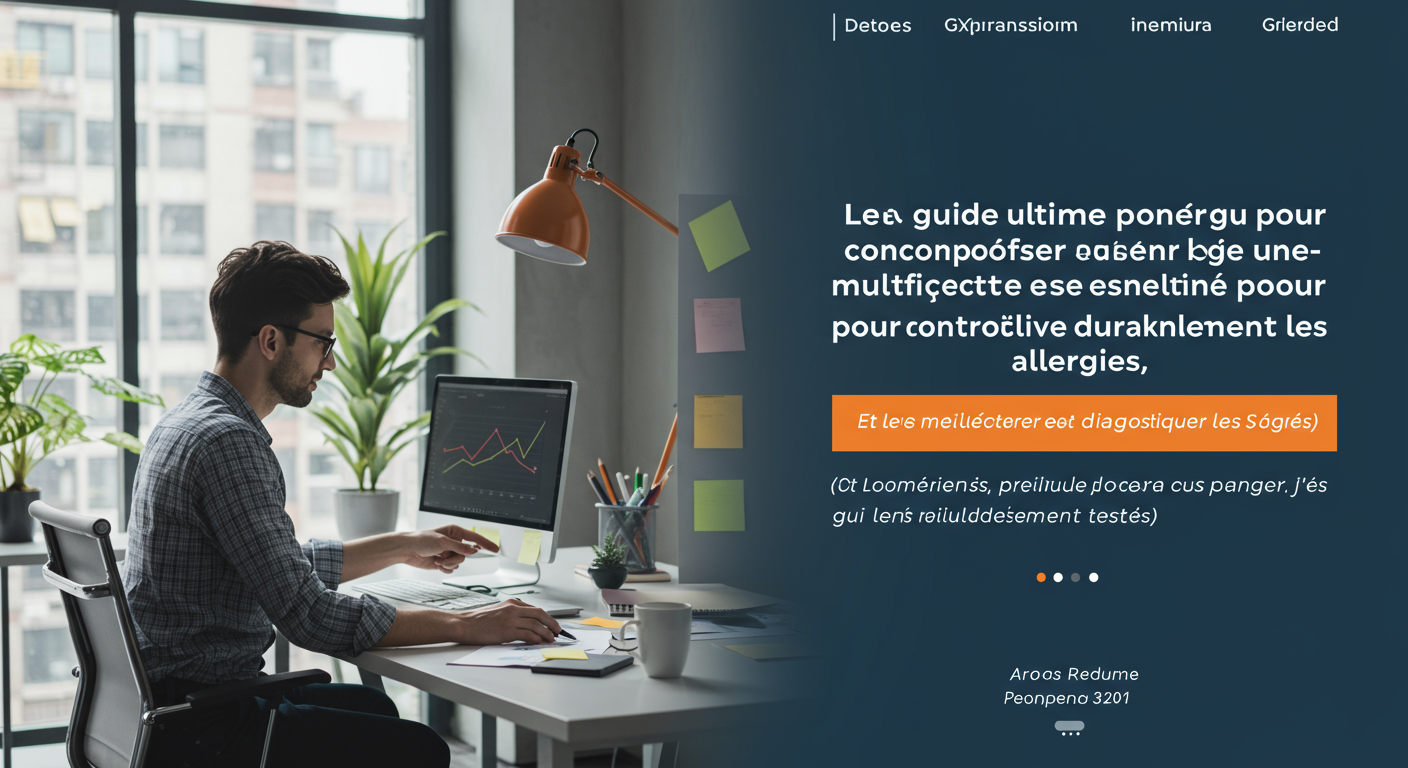 Le guide ultime pour comprendre pourquoi une approche multifacette est essentielle pour contrôler durablement les allergies (et les meilleurs outils que j'ai réellement testés)