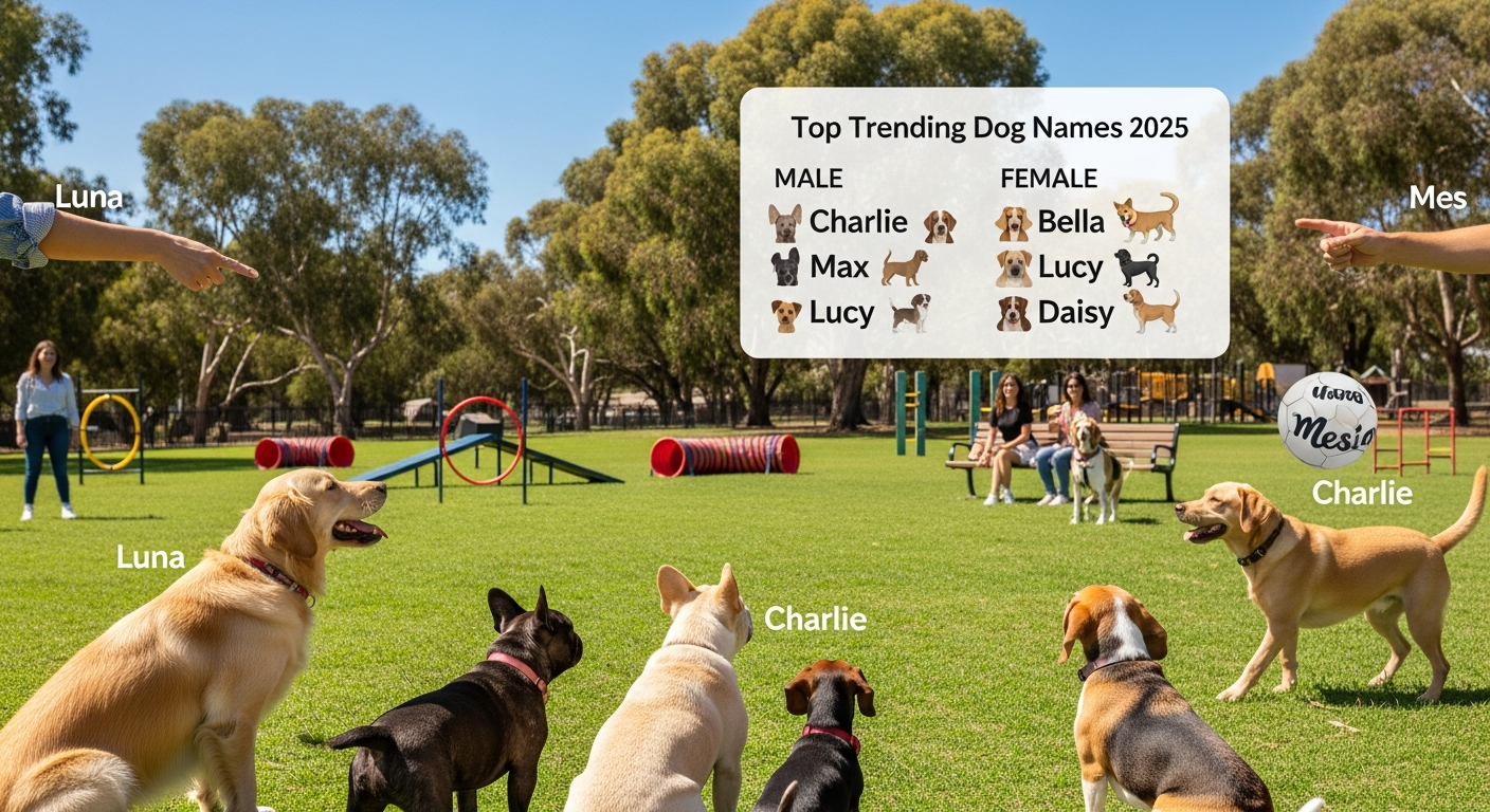 Les Meilleurs Noms de Chiens 2025 et Leur Popularité