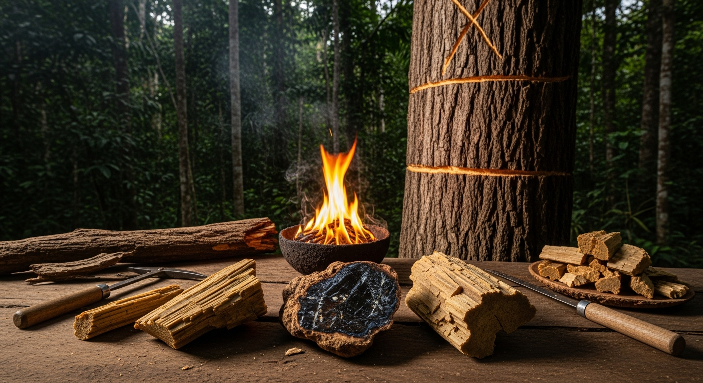 Encens naturel : origines et matières premières essentielles