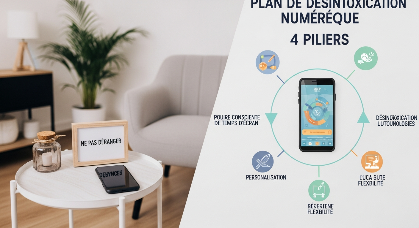 4 Clés pour une Digital Detox Réussie et Personnalisée